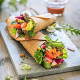Lizza Wrap | gesund, einfach, lecker | Low-Carb, glutenfrei, vegan, 100% Bio