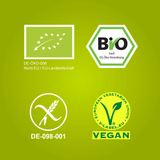 100%, glutenfrei, vegan und lecker - Einfach beste Nährwerte